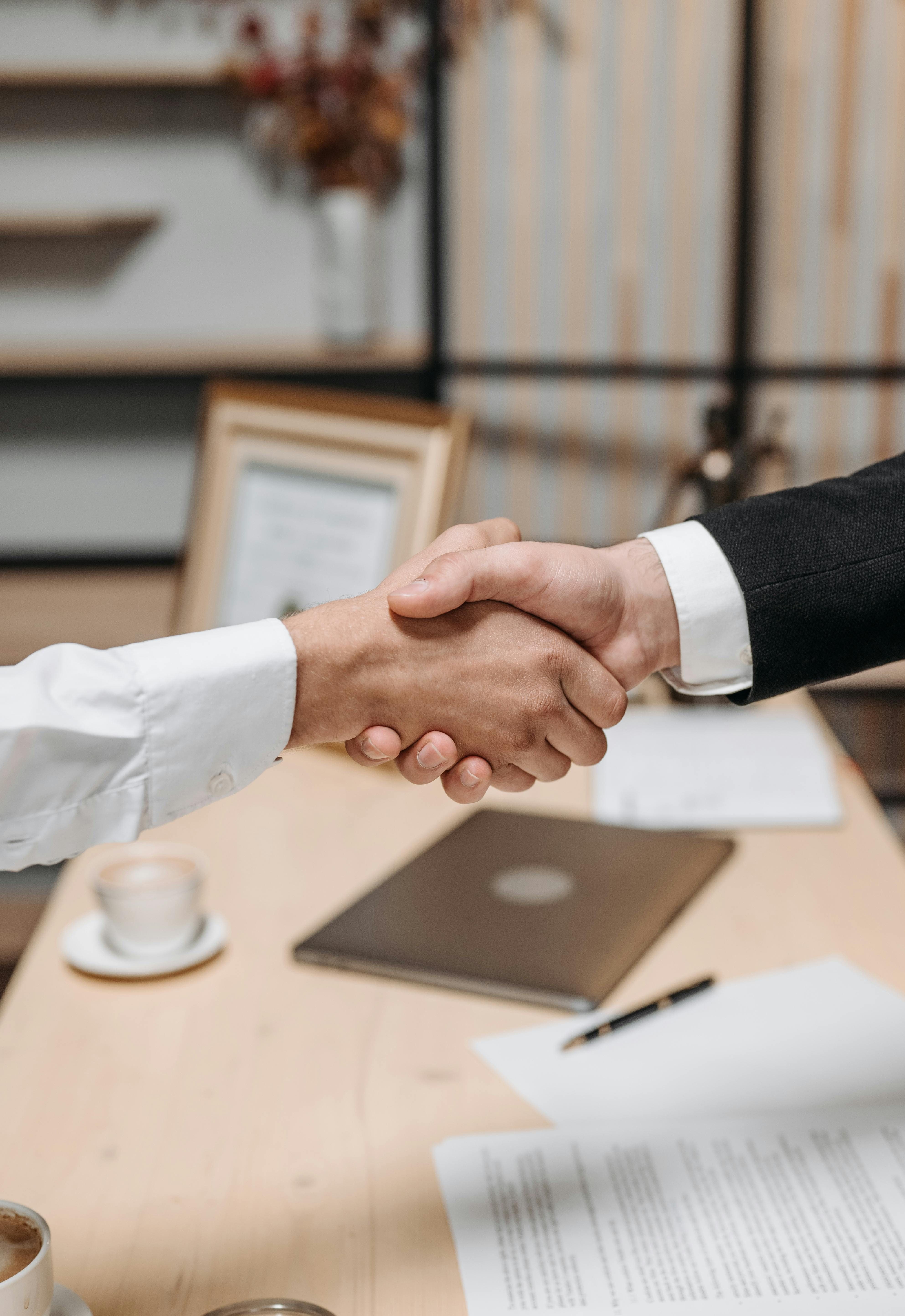 A handshake
